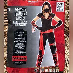 Dragon Fighter Ninja Halloween Costume